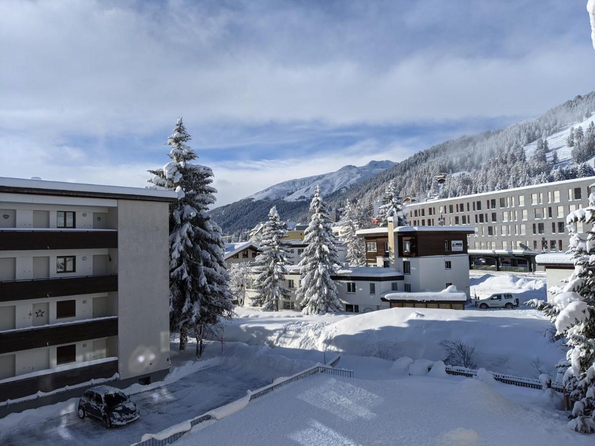 Schiablick - Broggini Apartment Davos Bagian luar foto